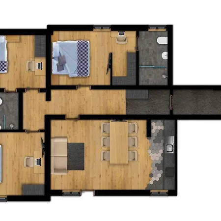 Walser 公寓 蒂罗尔-泽费尔德